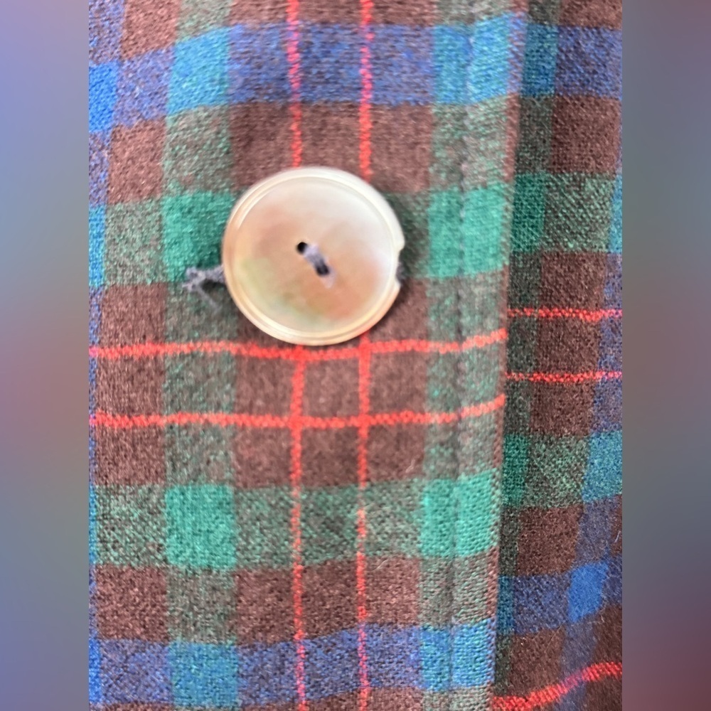 PENDLETON 1940's VINTAGE 50's Classic ORIGINAL 49er Jacket Tartan Plaid Wool M/L - Picture 6 of 16